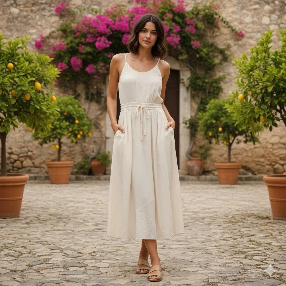 aritzia white silk dress Aritzia